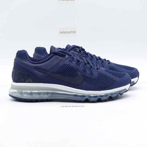 NEW Nike Air Max 2013 Sneakers FZ4140-419 Collegiate Navy - Picture 3 of 6